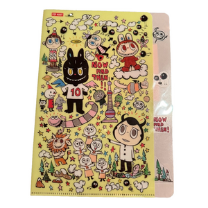 Pop Mart 10th Anniversary Folder & Stickers